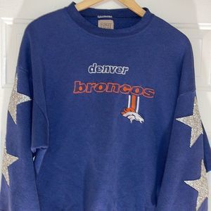 ** One of a kind - RARE BRAND - Denver Broncos Sweatshirt by: Furst of a Kind -